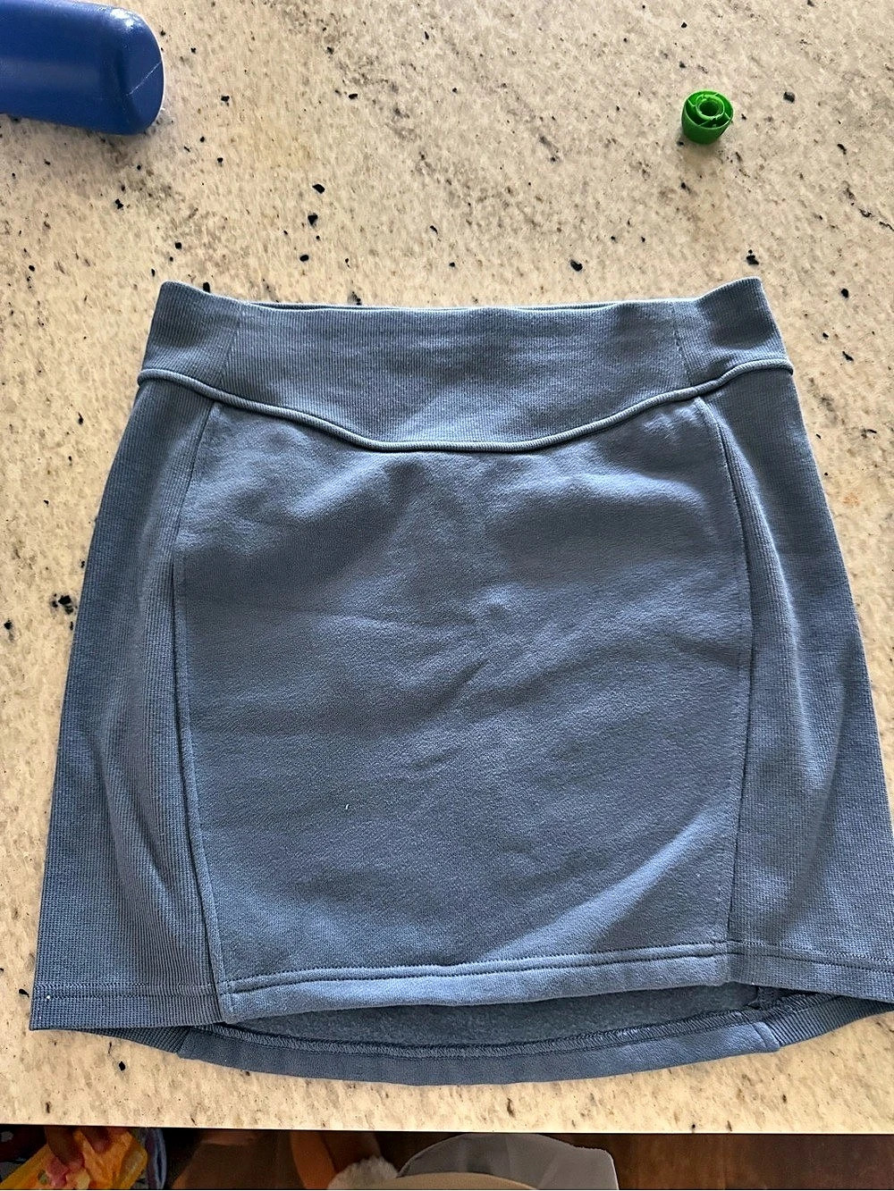 lululemon Scuba High-Rise Mini Skirt Blue Medium